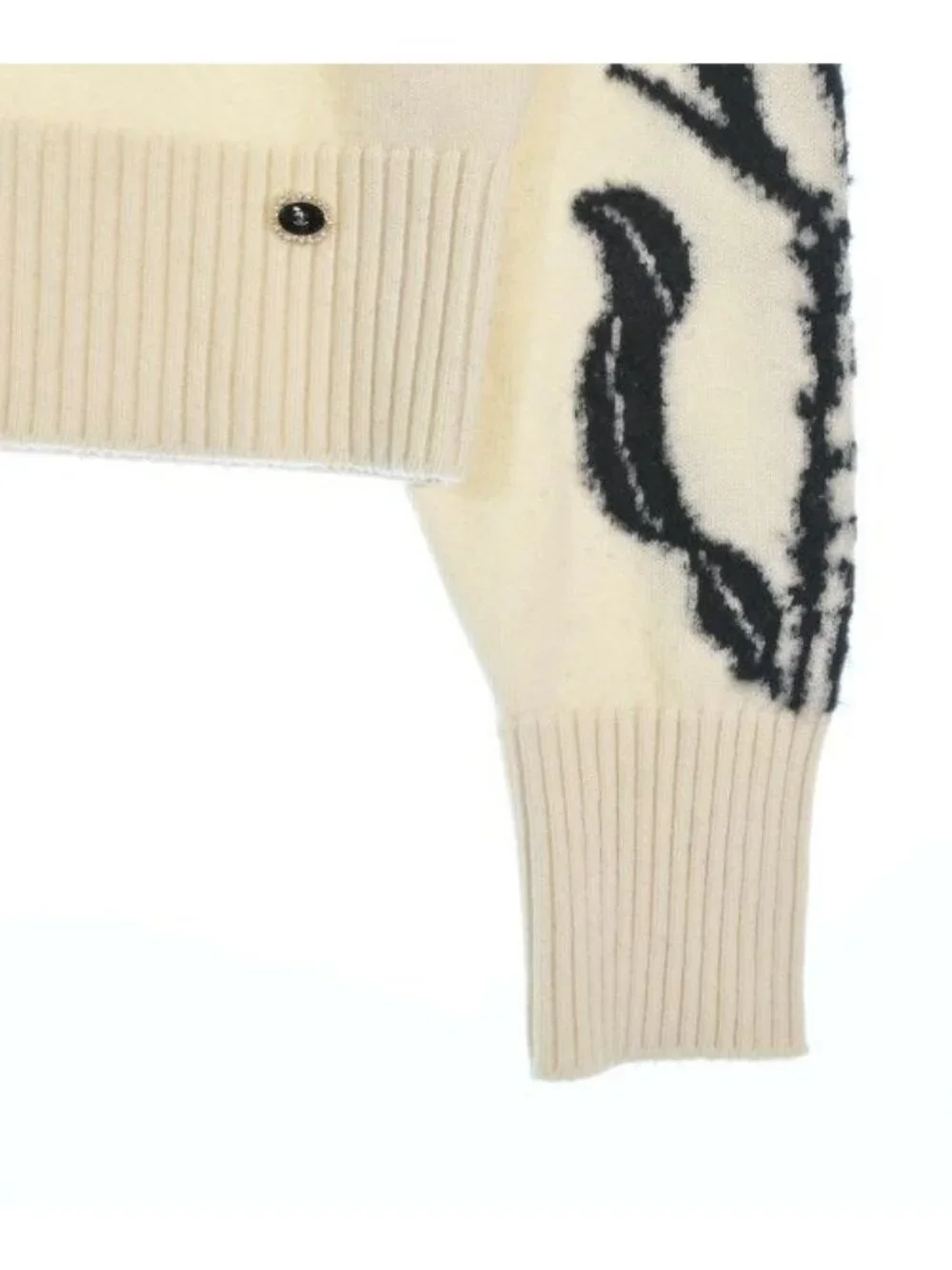 Chanel Knit Sweater Cream